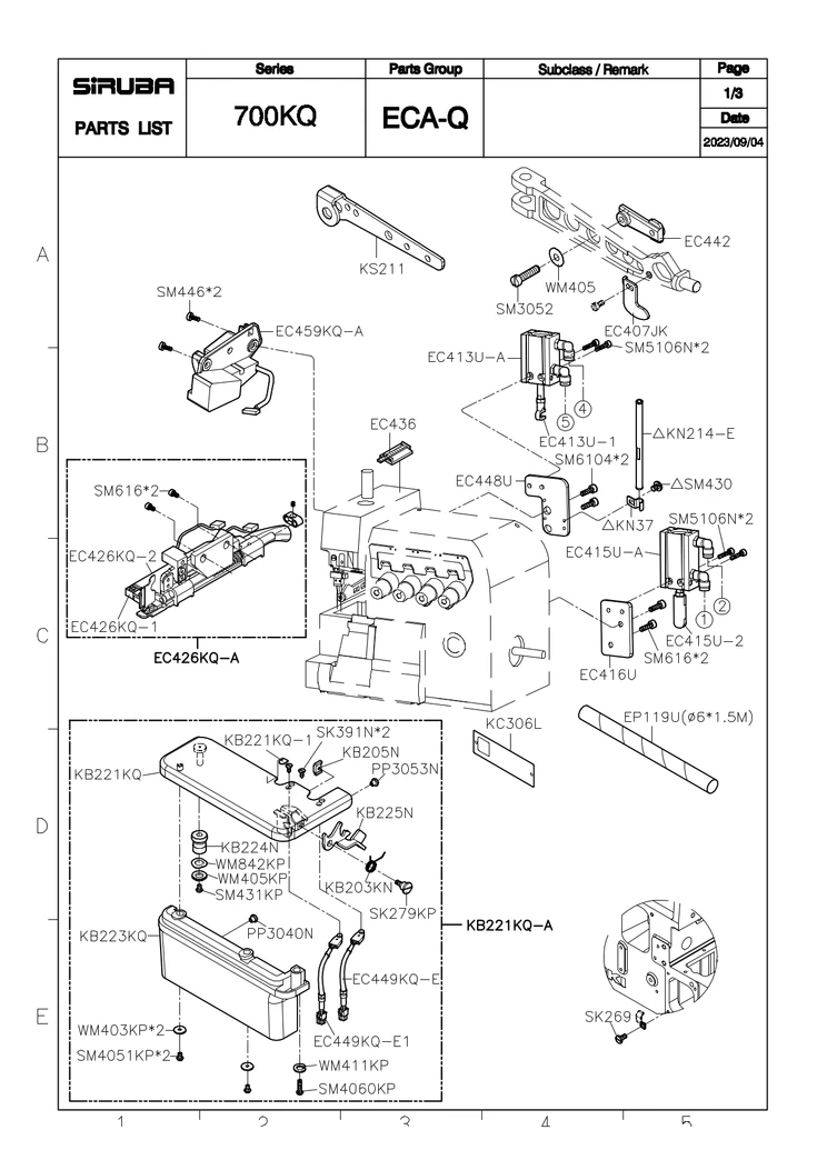 Section diagram