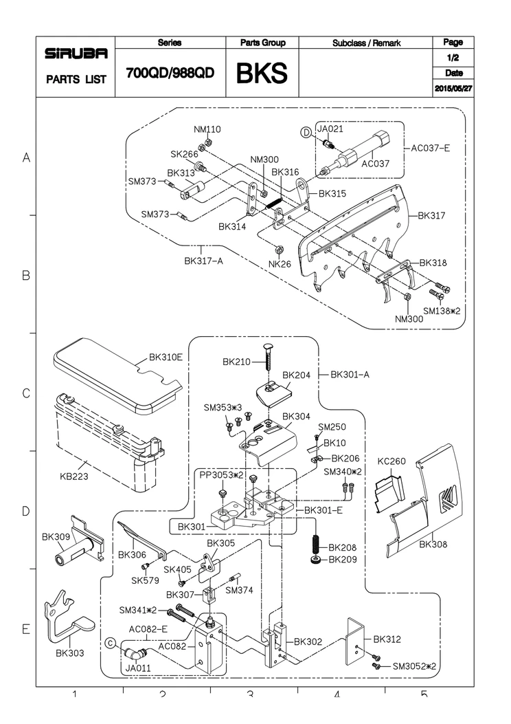 Section diagram