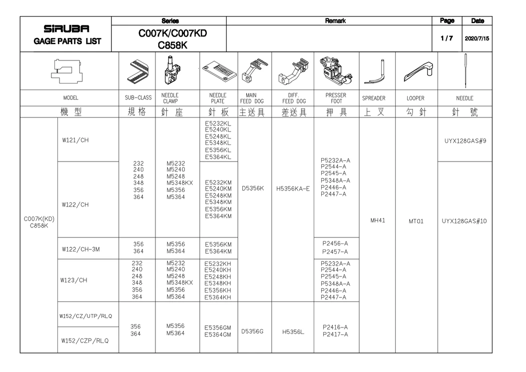 Section diagram