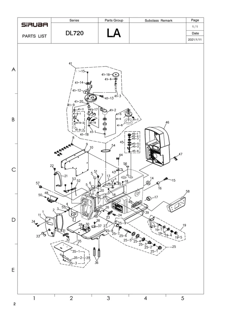 Section diagram