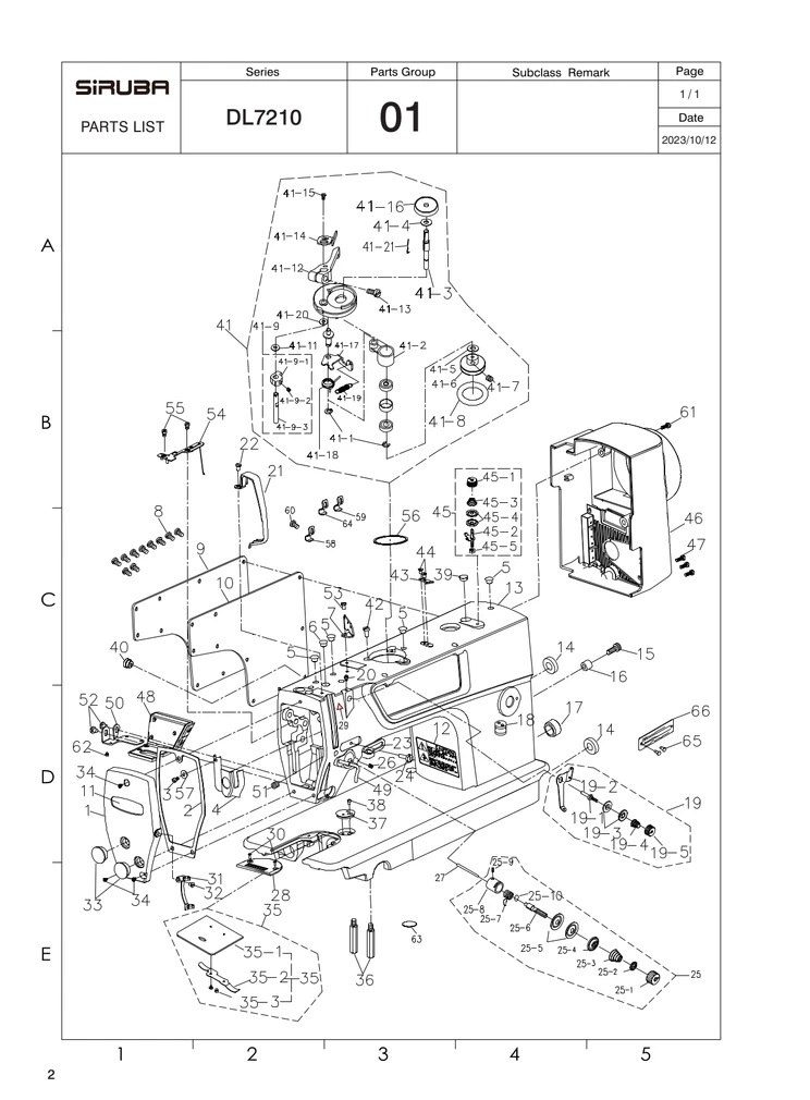 Section diagram