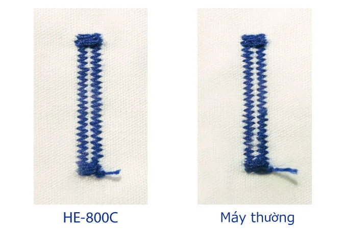 Hạn chế tối đa hiện tượng tuột chỉ cuối mũi may