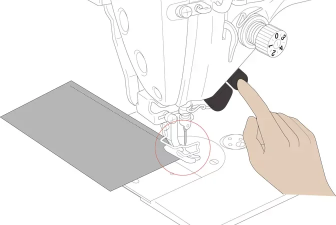 Tính năng chống gãy kim được cải tiến vượt trội trên máy may công nghiệp Brother NEXIO S-7300A
